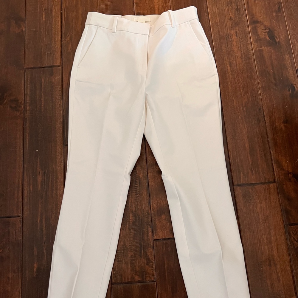 H&M Cream Women's Trousers